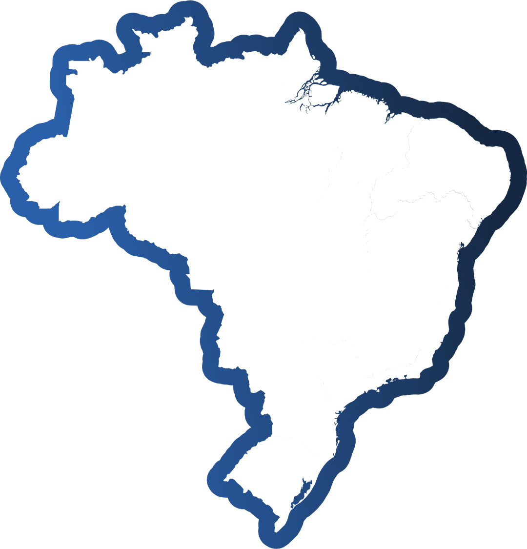 Mapa do Brasil com filtros por estados